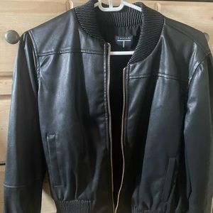 Brand new with tags , Tahari leather jacket